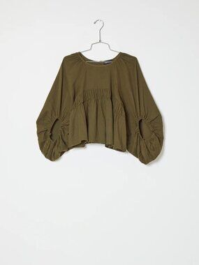 Atelier Delphine Maeve Top in Gray Size M